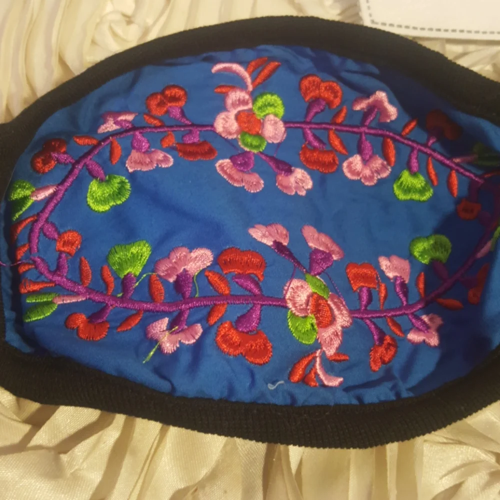 Face Mask Embroidered Fashion Face Mask